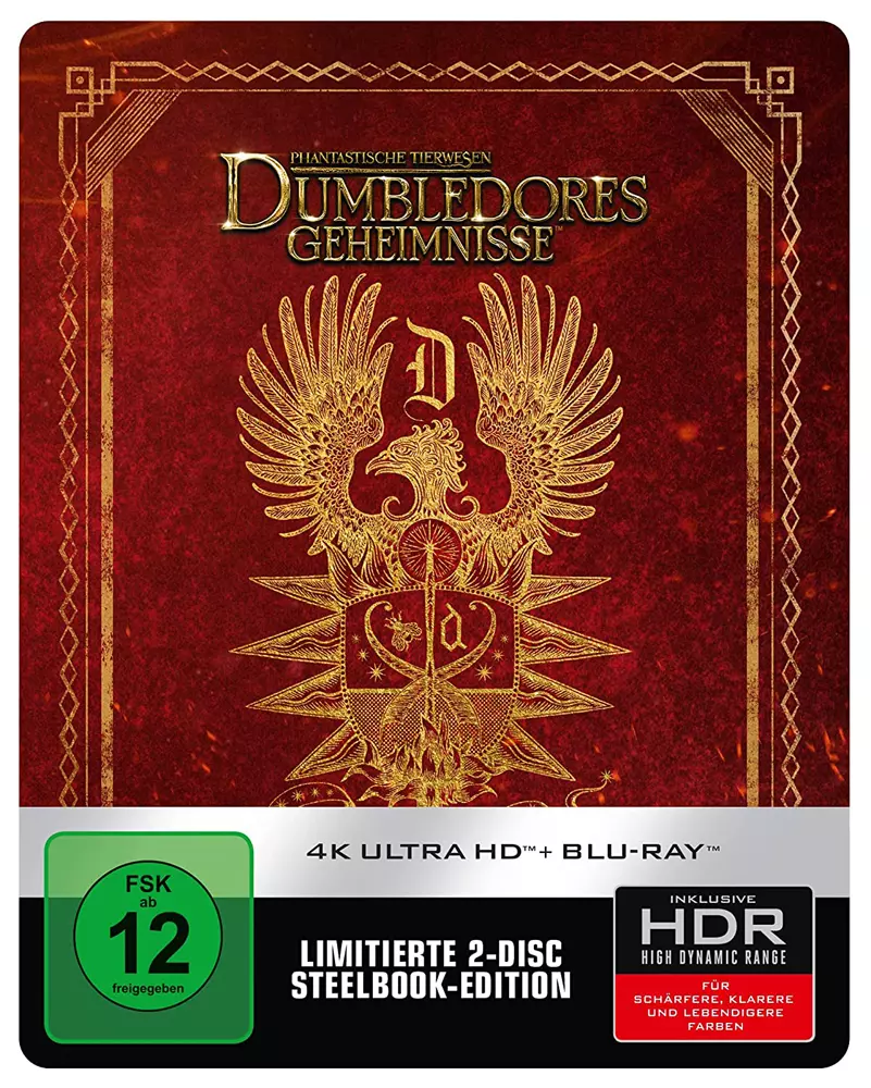 Phantastische Tierwesen: Dumbledores Geheimnisse im 4K Steelbook