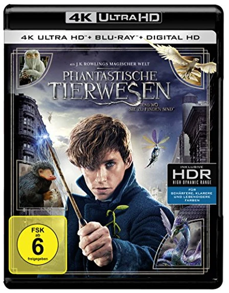 Phantastische Tierwesen wo sie zu finden sind 4K Blu-ray UHD Blu-ray Disc