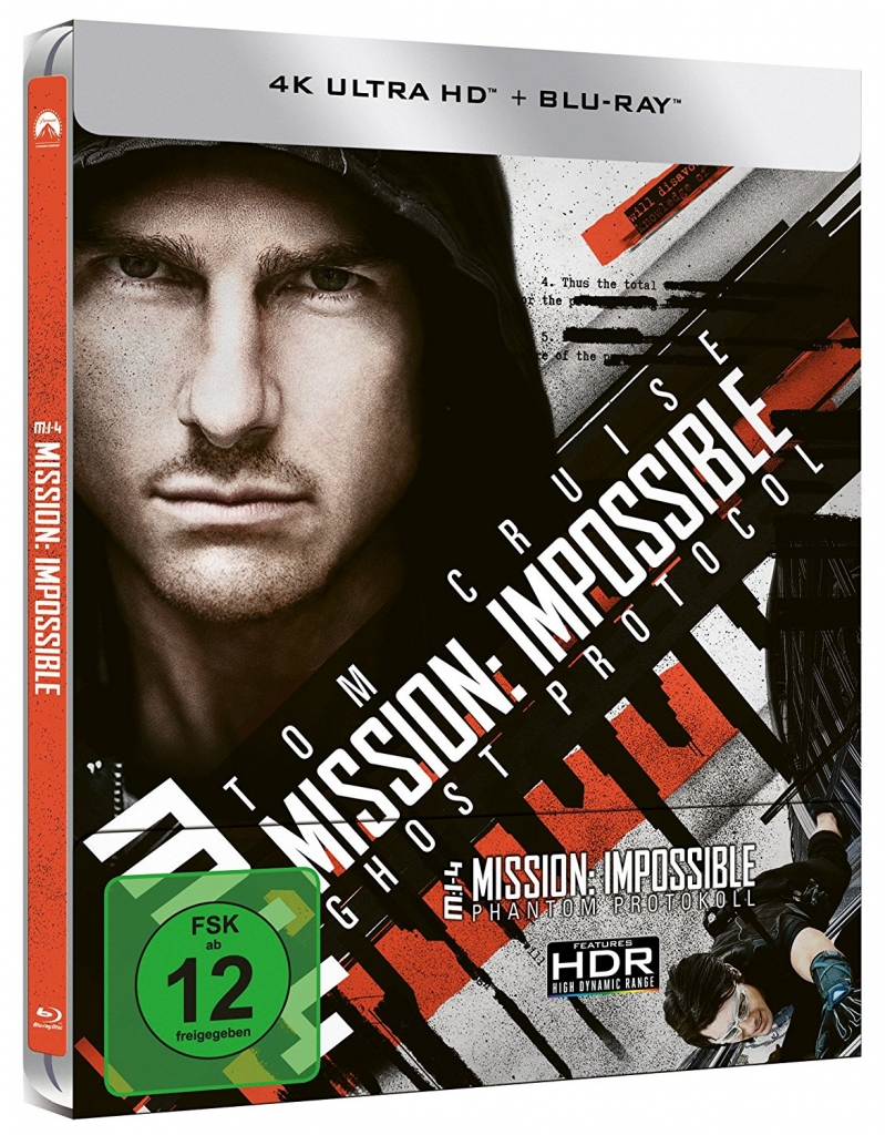 Mission: Impossible 4 - Phantom Protokoll (4K UHD-Steelbook)