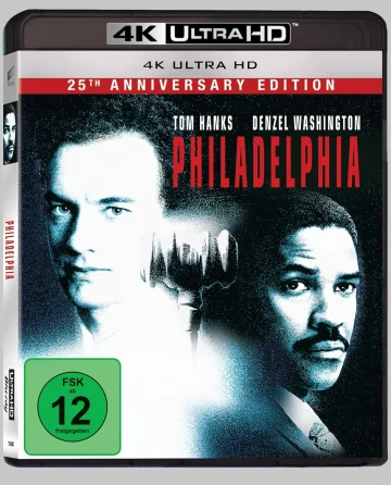 Philadelphia 4K Blu-ray UHD Blu-ray Disc