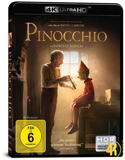 Pinocchio 4K Blu-ray
