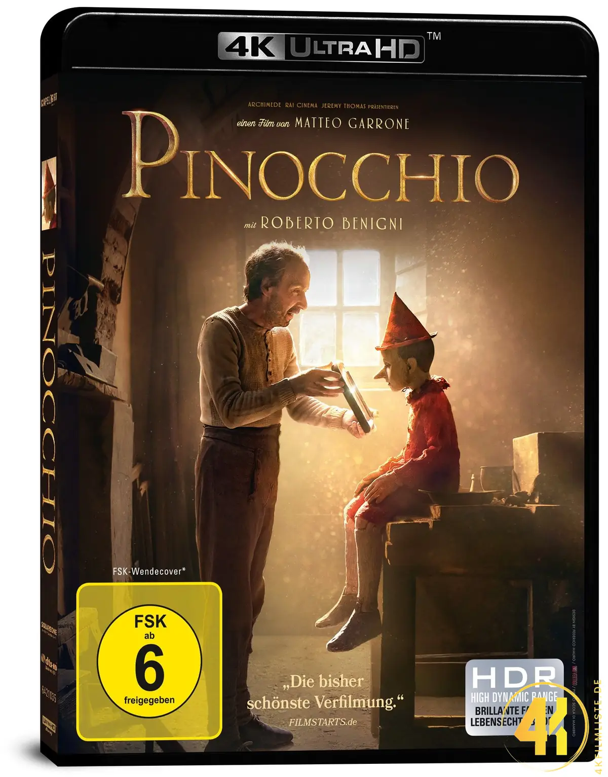 Pinocchio – 4K Blu-ray (UHD Blu-ray Disc)