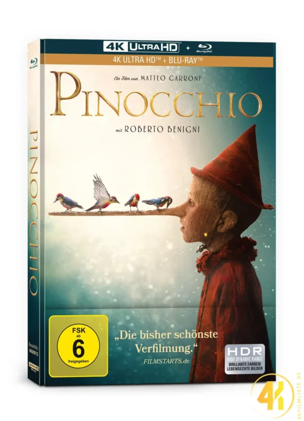 Pinocchio – 4K Mediabook (UHD + Blu-ray Disc)