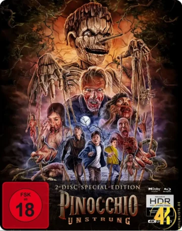 Pinocchio: Unstrung – 4K Steelcase (UHD + Blu-ray Disc)