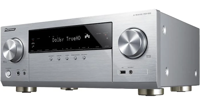 Pioneer VSX-832 - Dolby Atmos Receiver in Silber