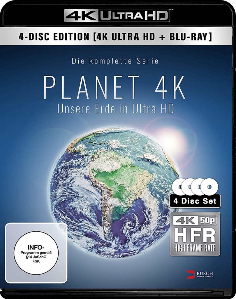 Planet 4K: Unsere Erde in Ultra HD – 4K Blu-ray (UHD + Blu-ray Disc)