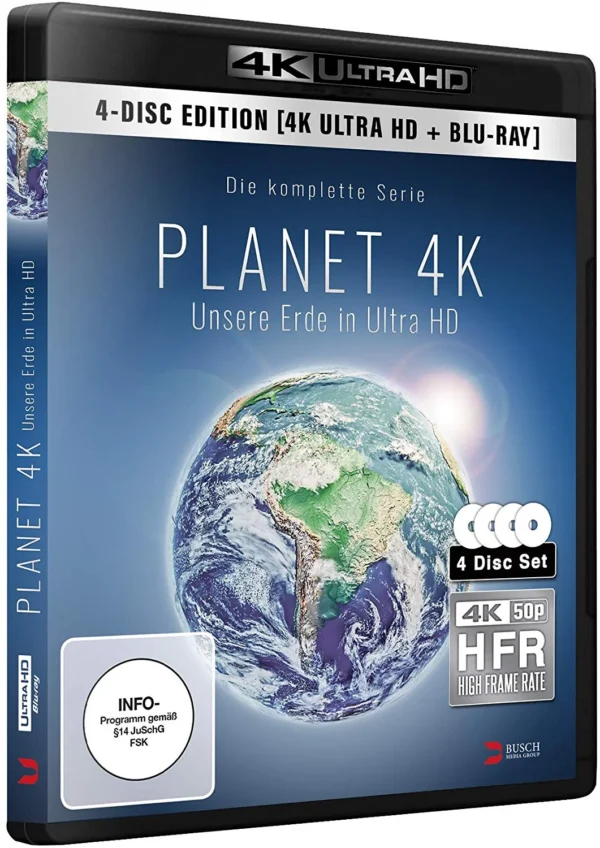 Planet 4K: Unsere Erde in Ultra HD – 4K Blu-ray (UHD + Blu-ray Disc)