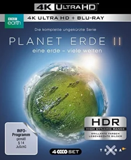 Planet Erde II Eine Erde viele Welten 4K Blu-ray UHD Blu-ray Disc