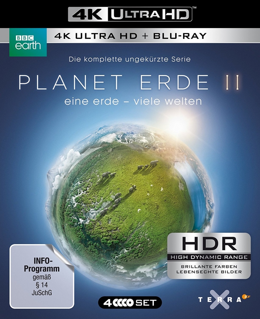 Planet Erde II 4k Ultra HD Frontcover