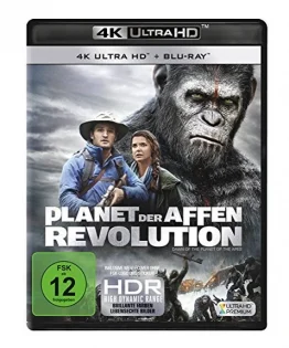 Planet der Affen Revolution 4K Blu-ray UHD Blu-ray Disc