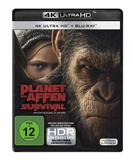 Planet der Affen Survival 4K Blu-ray UHD Blu-ray Disc