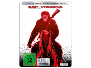 Planet der Affen: Survival – 4K Steelbook (UHD + Blu-ray Disc)