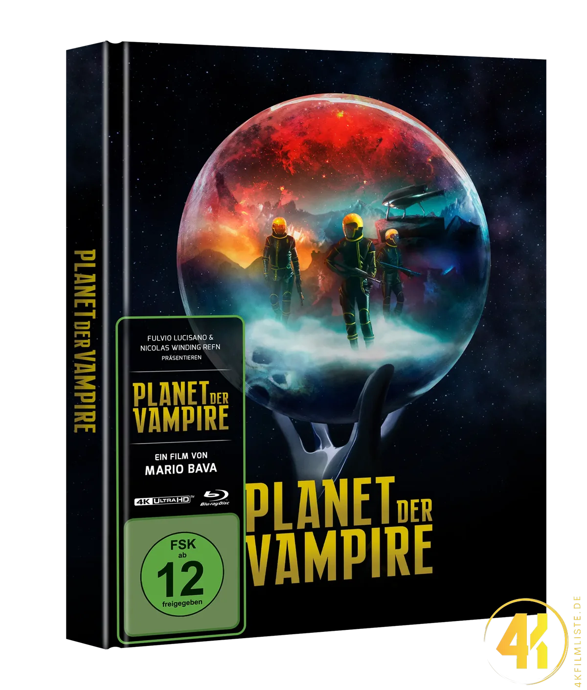 Planet der Vampire (OmU) – 4K Mediabook (UHD + Blu-ray Disc + Bonus Blu-ray)