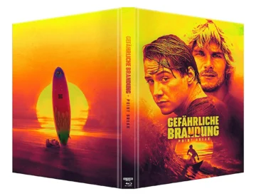 Point Break 4K Mediabook Frontcover und Backcover