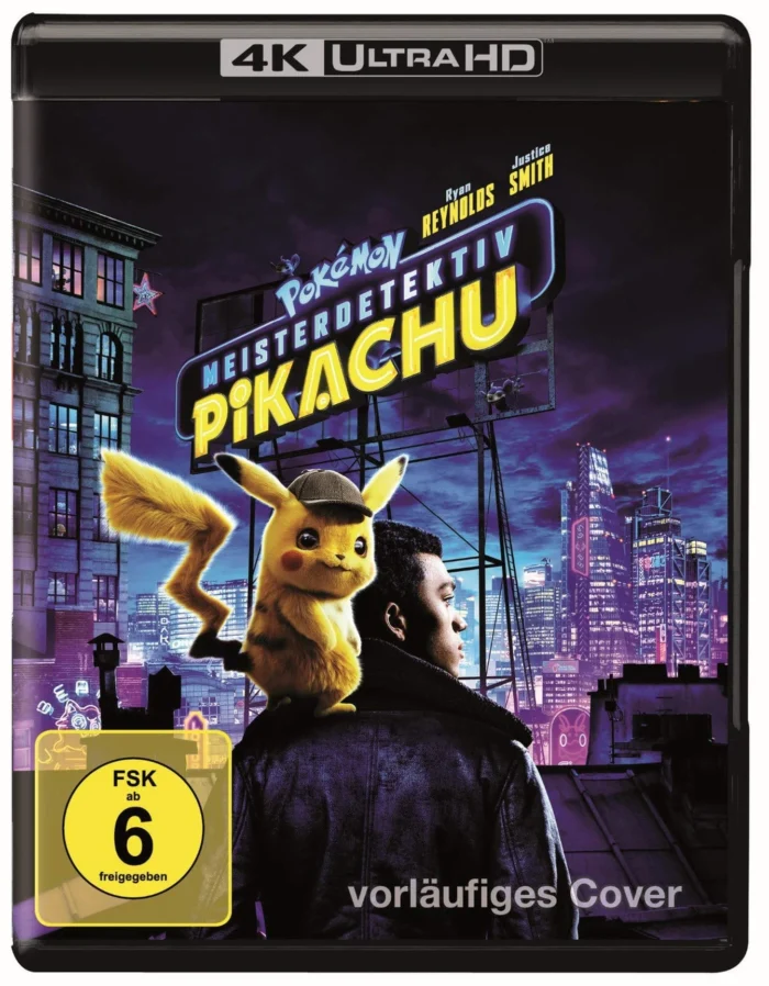 Pokémon Meisterdetektiv Pikachu – 4K Blu-ray (UHD + Blu-ray Disc)