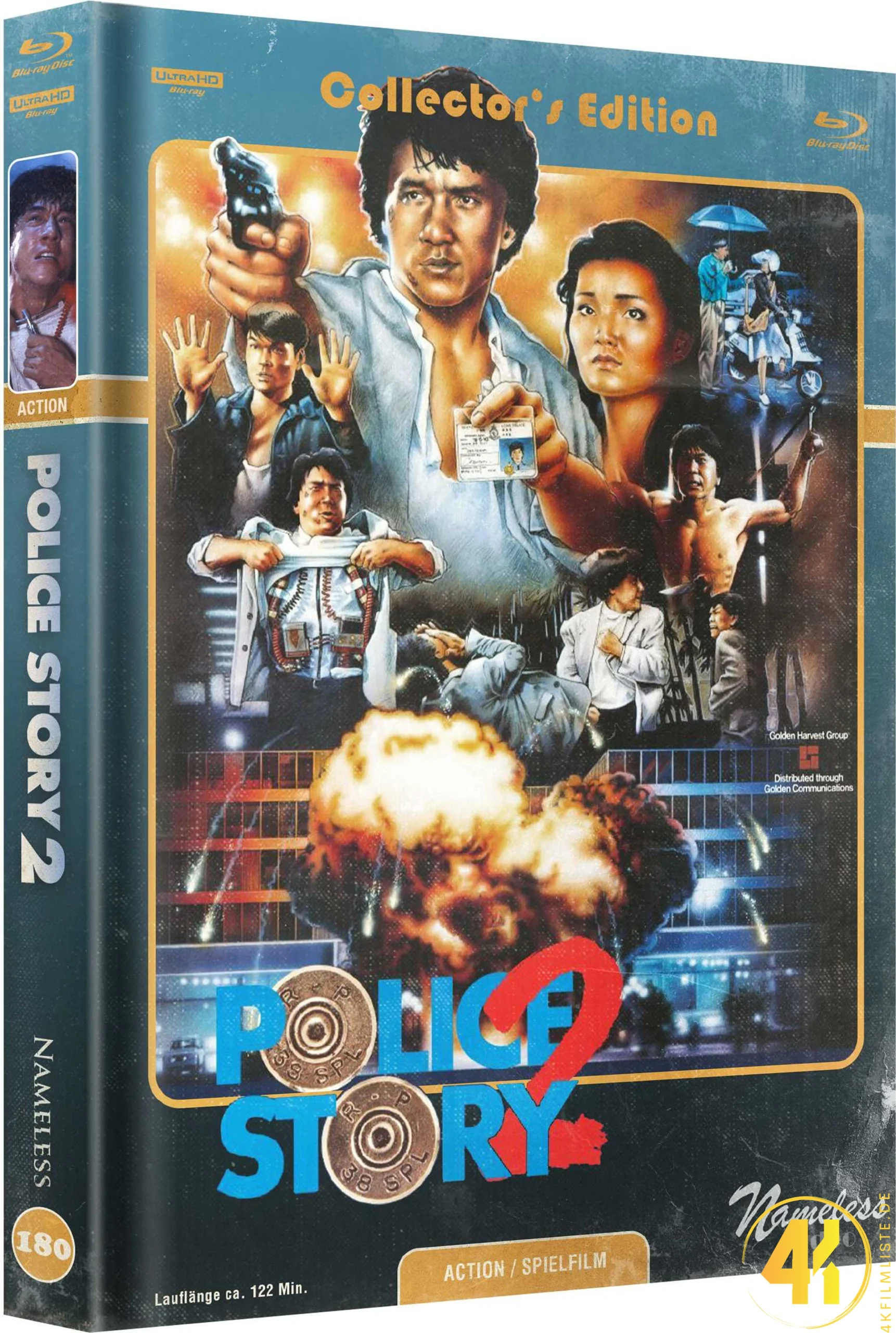 Police Story 2 – 4K Mediabook (UHD + Blu-ray Disc)