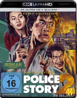 Police Story 2 Legacy Collection UHD Keep Case Ultra HD Blu-ray Disc