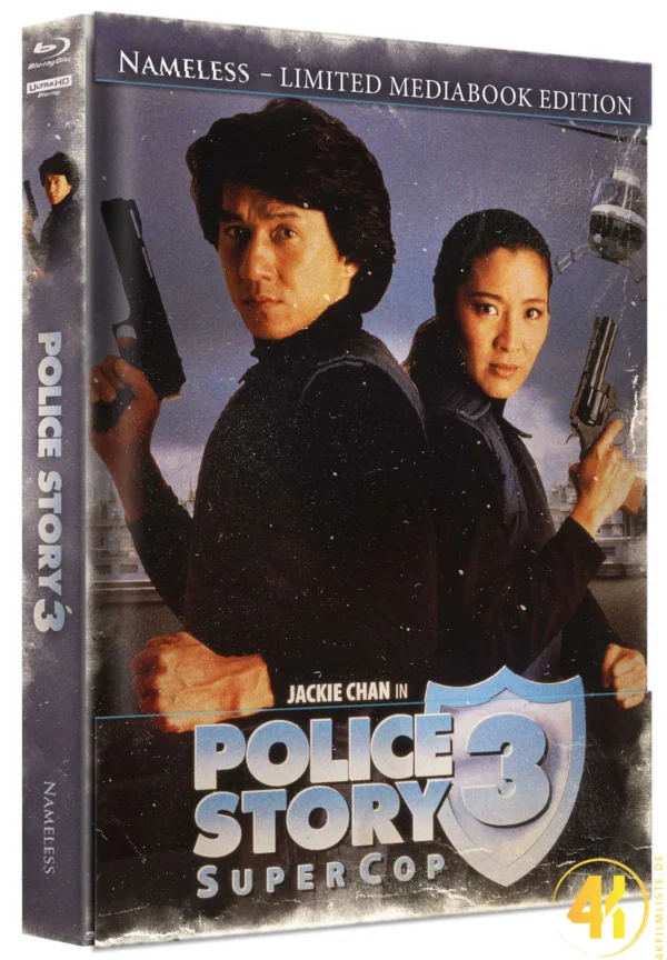 Police Story 3: Super Cop – 4K Mediabook (UHD + Blu-ray Disc)