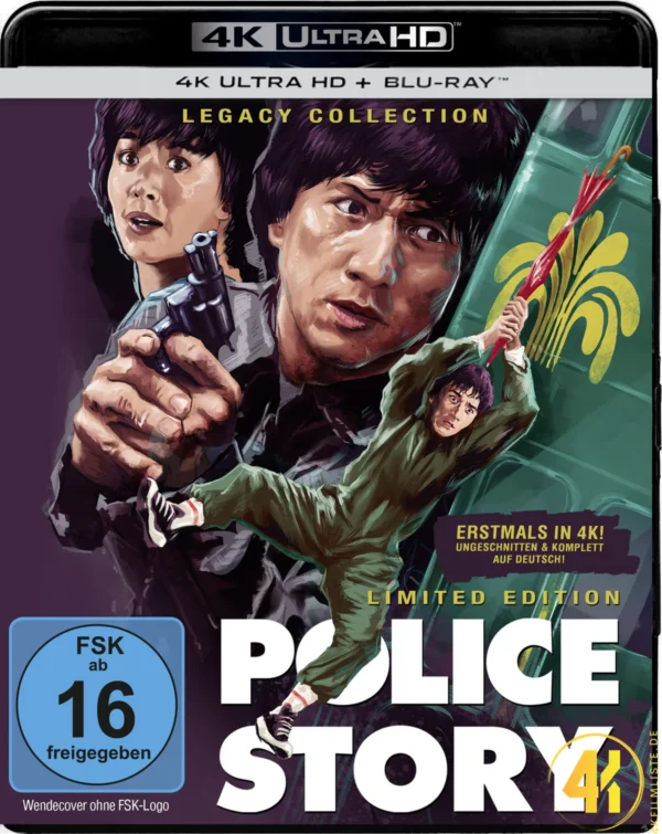 Police Story (Legacy Collection) – 4K Blu-ray (UHD + Blu-ray Disc)