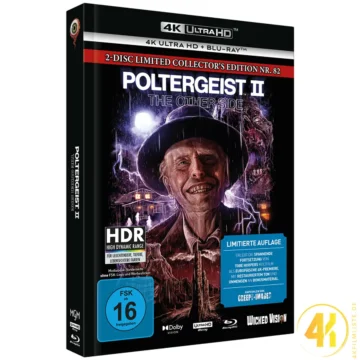 Poltergeist II: Die andere Seite (Cover D) – 4K Mediabook (UHD + Blu-ray Disc)