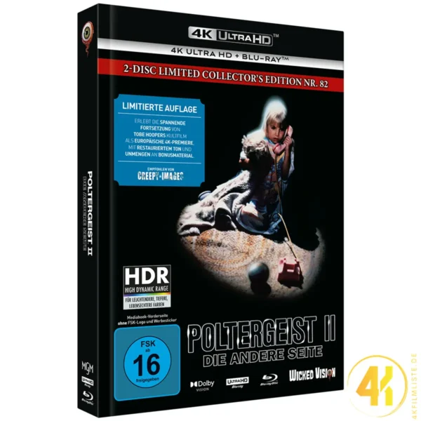 Poltergeist II: Die andere Seite (Cover E) – 4K Mediabook (UHD + Blu-ray Disc)