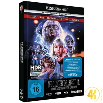 Poltergeist II: Die andere Seite (Cover F) – 4K Mediabook (UHD + Blu-ray Disc)