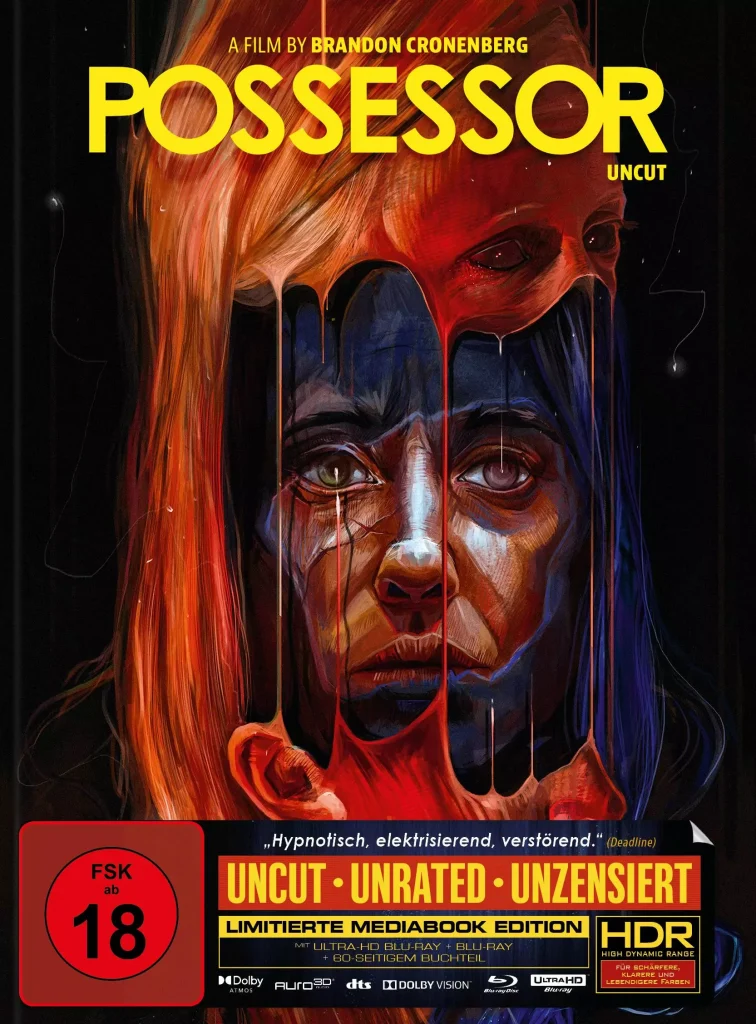 Frontcover Possessor - 4K Mediabook (UHD + Blu-ray Disc)