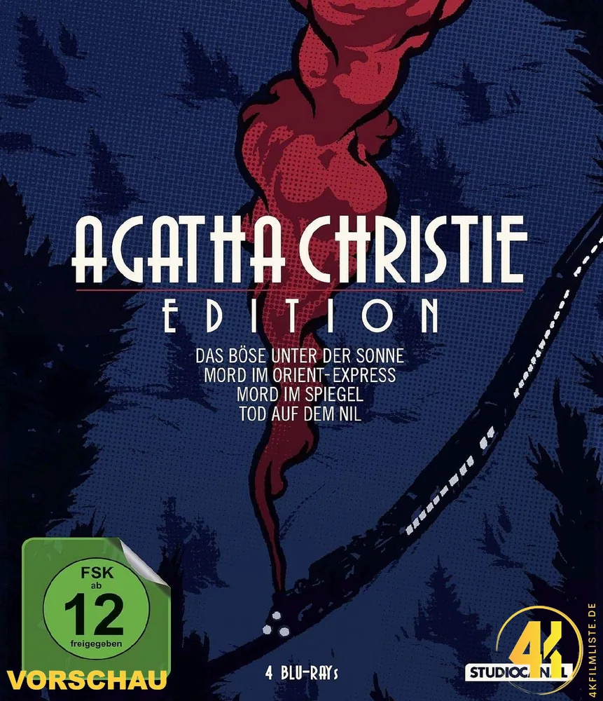 PreCover Agatha Christie Collection 4K Blu-ray Ultra HD Blu-ray