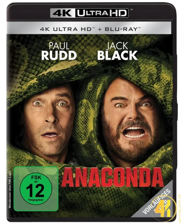 Anaconda (2025) – 4K Blu-ray (UHD + Blu-ray Disc)