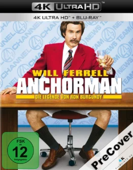 PreCover Anchorman 4K Ultra HD Blu-ray