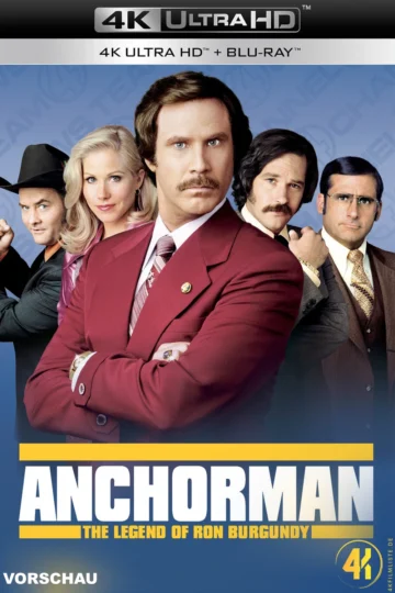 Anchorman: The Legend of Ron Burgundy 4K Blu-ray