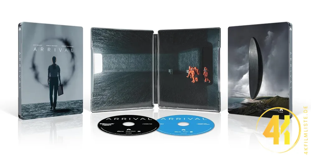 PreCover Arrival Inlay Backcover 4K Steelbook Ultra HD Blu-ray