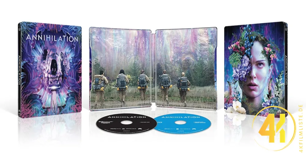 PreCover Auslöschung Annihilation 4K Steelbook Ultra HD Blu-ray