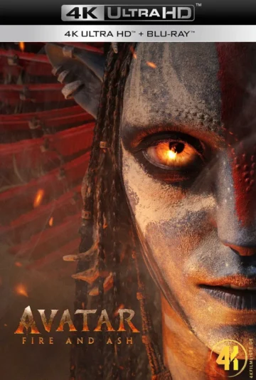 Avatar 3: Fire and Ash – 4K Steelbook (UHD + Blu-ray Disc + Bonus Blu-ray)