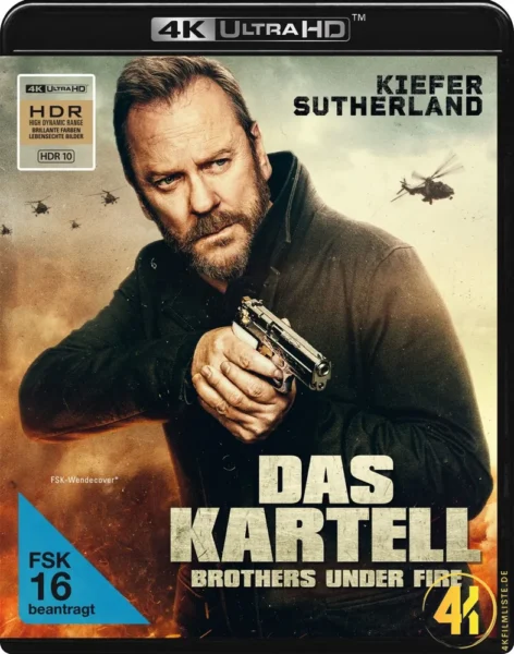 PreCover Das Kartell Brothers under Fire 4K Blu-ray Ultra HD Blu-ray