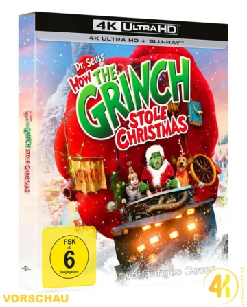 Der Grinch – 4K Steelbook (2025) (UHD + Blu-ray Disc)