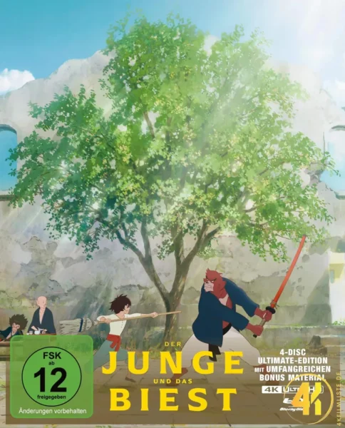 PreCover Der Junge und das Biest Ultimate Edition 4K Steelbook Ultra HD Blu-ray