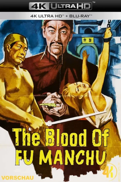 Der Todeskuss des Dr. Fu Man Chu 4K Mediabook