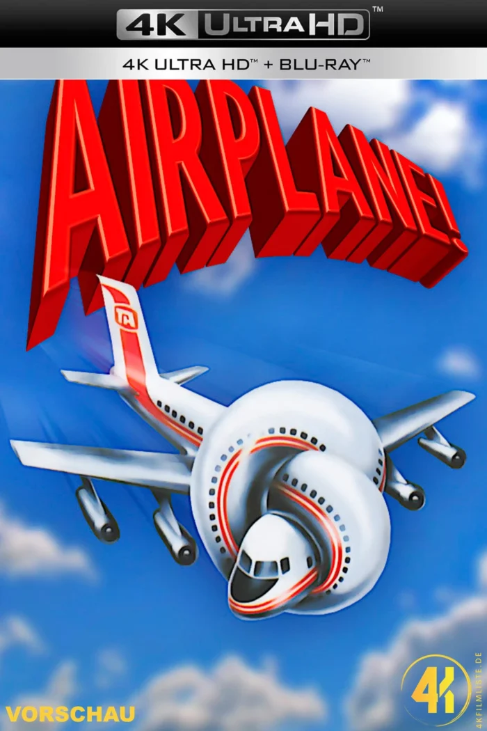 Die unglaubliche Reise in einem verrückten Flugzeug – 4K Blu-ray (UHD + Blu-ray Disc)