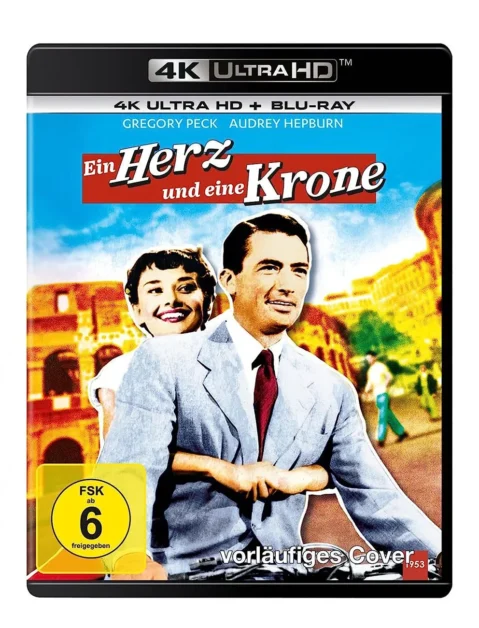 Ein Herz und eine Krone – 4K Blu-ray (UHD + Blu-ray Disc)