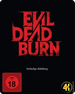 Evil Dead Burn – 4K Steelbook (UHD + Blu-ray Disc)