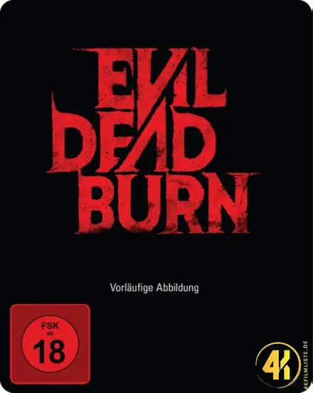 Evil Dead Burn – 4K Steelbook (UHD + Blu-ray Disc)