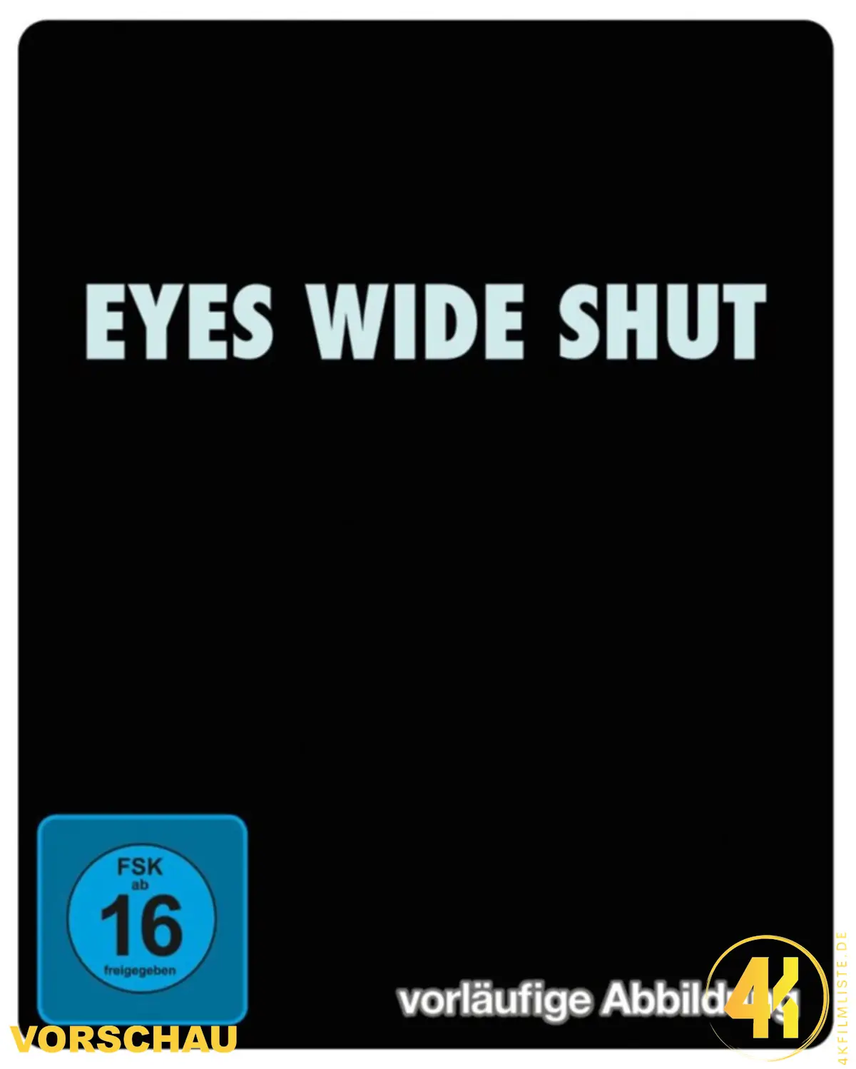 PreCover vom Eyes Wide Shut 4K Steelbook
