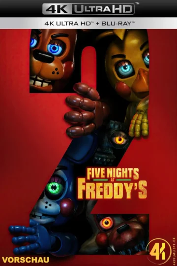 Five Nights at Freddy’s 2 – 4K Blu-ray (UHD + Blu-ray Disc)