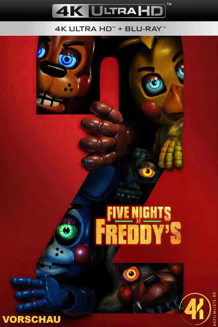 Five Nights at Freddy's 2 4K Blu-ray