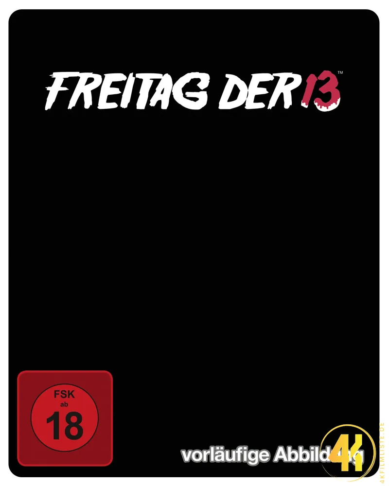 PreCover Freitag der 13 4K Steelbook Ultra HD Blu-ray