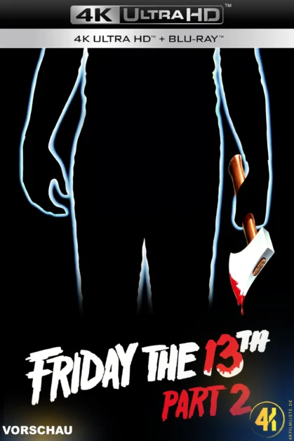 Friday the 13th Part 2 4K Blu-ray