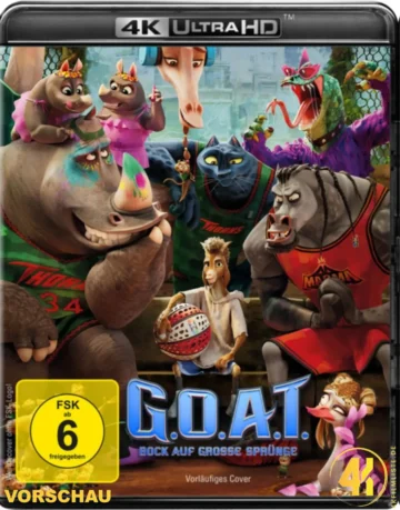 G.O.A.T.: Bock auf große Sprünge – 4K Blu-ray (UHD + Blu-ray Disc)