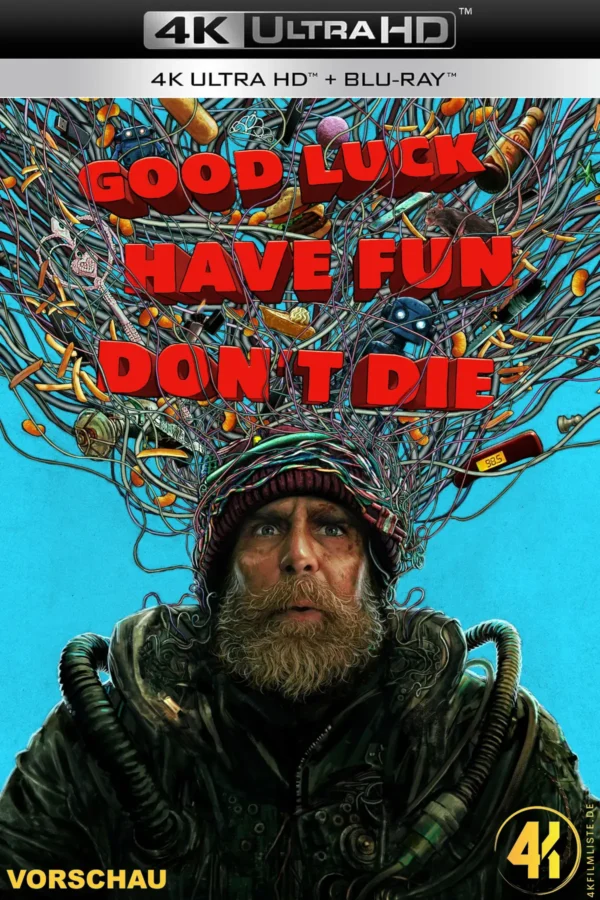 Good Luck, Have Fun, Don’t Die – 4K Blu-ray (UHD + Blu-ray Disc)