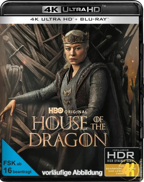 PreCover House of the Dragon Staffel 3 4K Blu-ray Ultra HD Blu-ray